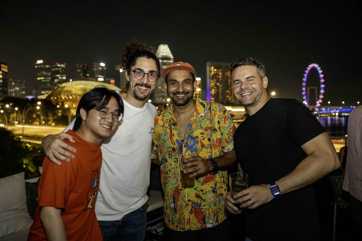 Hecklers party the night away under the Singapore skyline with the best of APAC