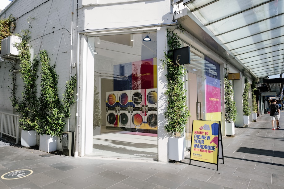 Trade Me launches new pop-up laundromat ‘Secondhand Spin’ via Special PR