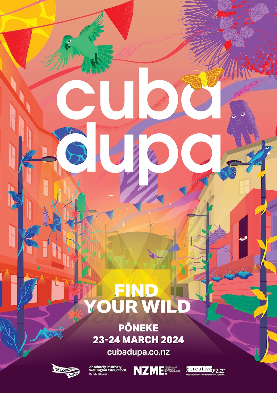 Werk Agency named brand partner for CubaDupa 2024, New Zealand’s premier free arts festival