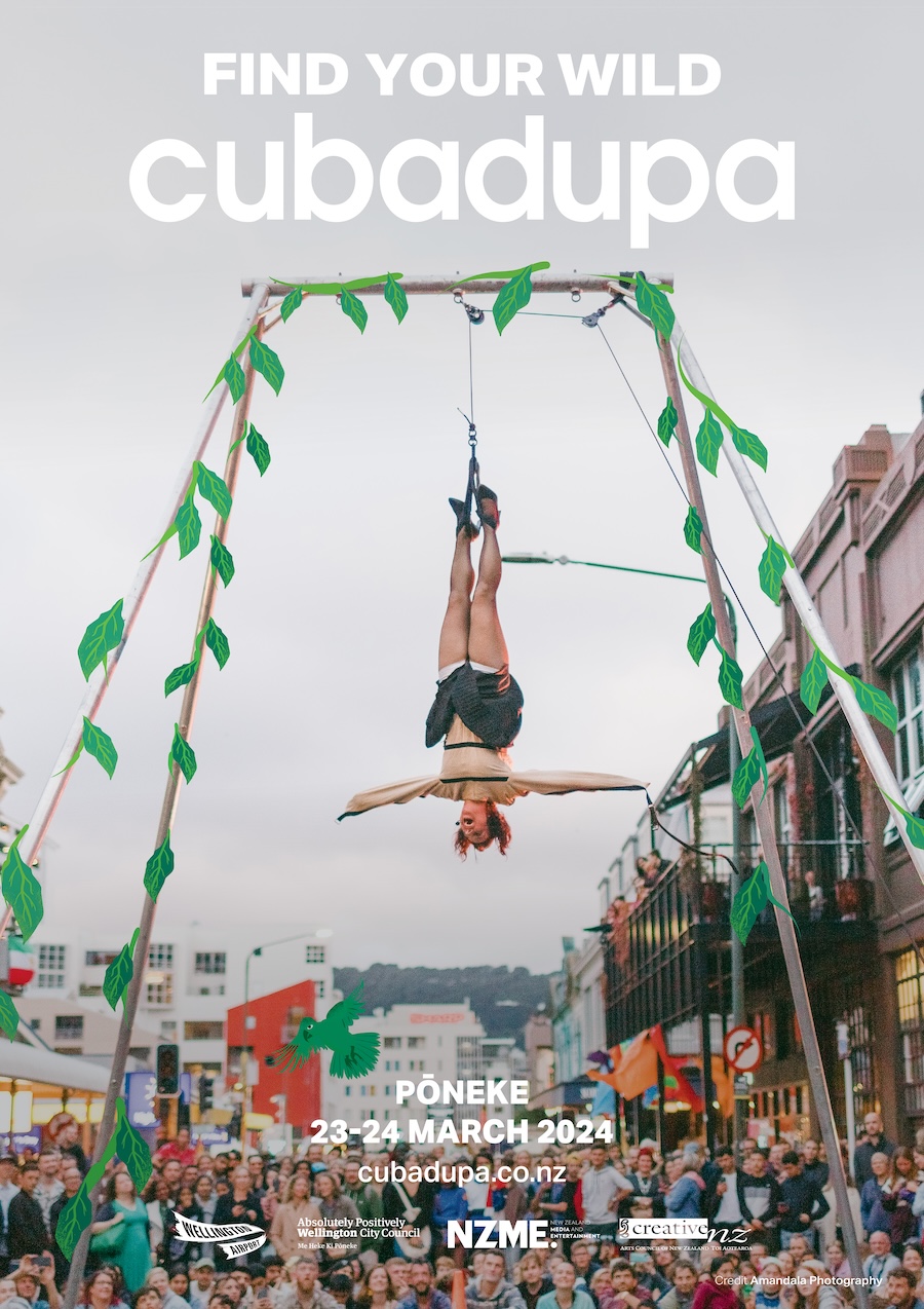 Werk Agency named brand partner for CubaDupa 2024, New Zealand’s premier free arts festival