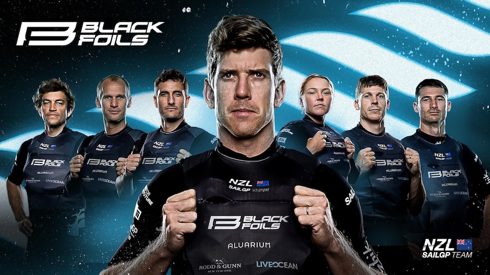 True launches brand identity and campaign for New Zealand SailGP Team the Black Foils