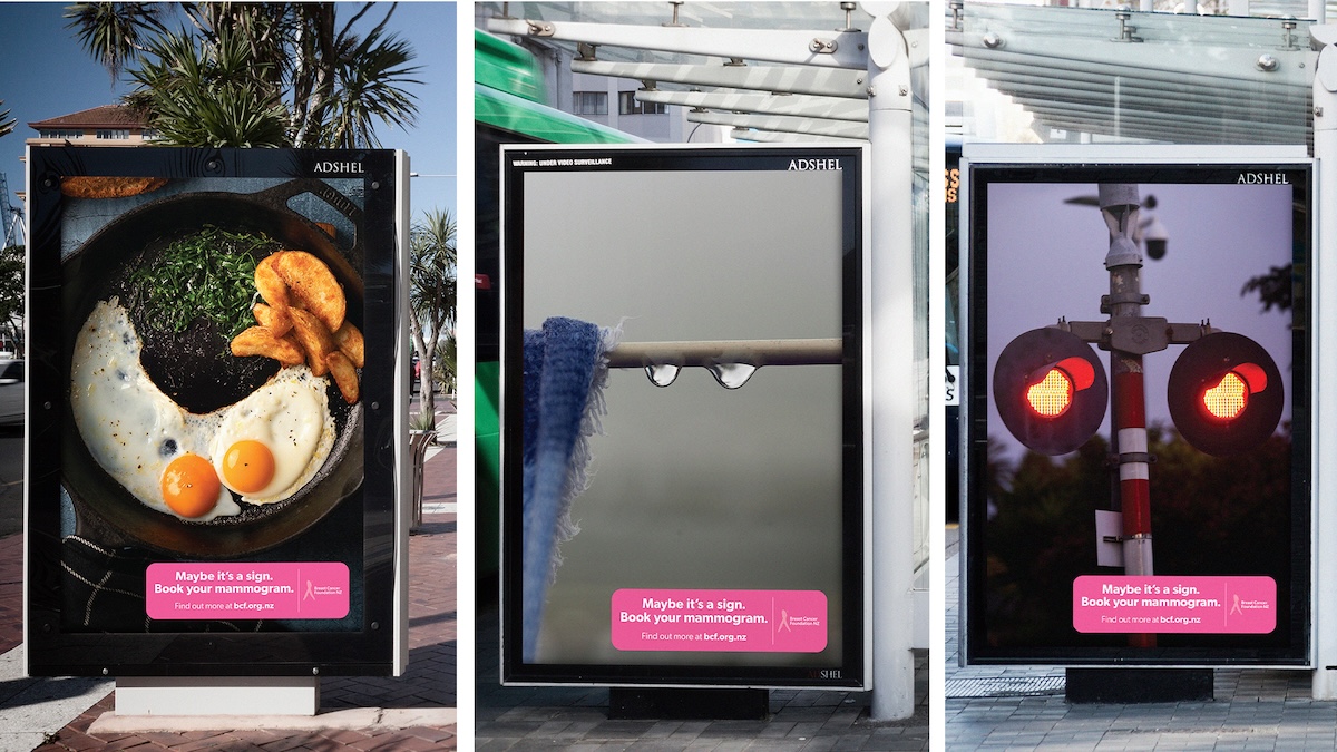 Seeing breasts everywhere? Maybe it’s a sign…says new BCFNZ campaign via Ogilvy NZ