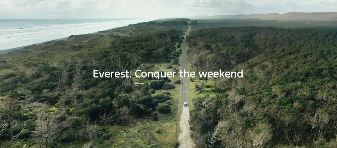 Ford takes Kiwis on an action-packed weekend ride in new Ford Everest SUV campaign via VML