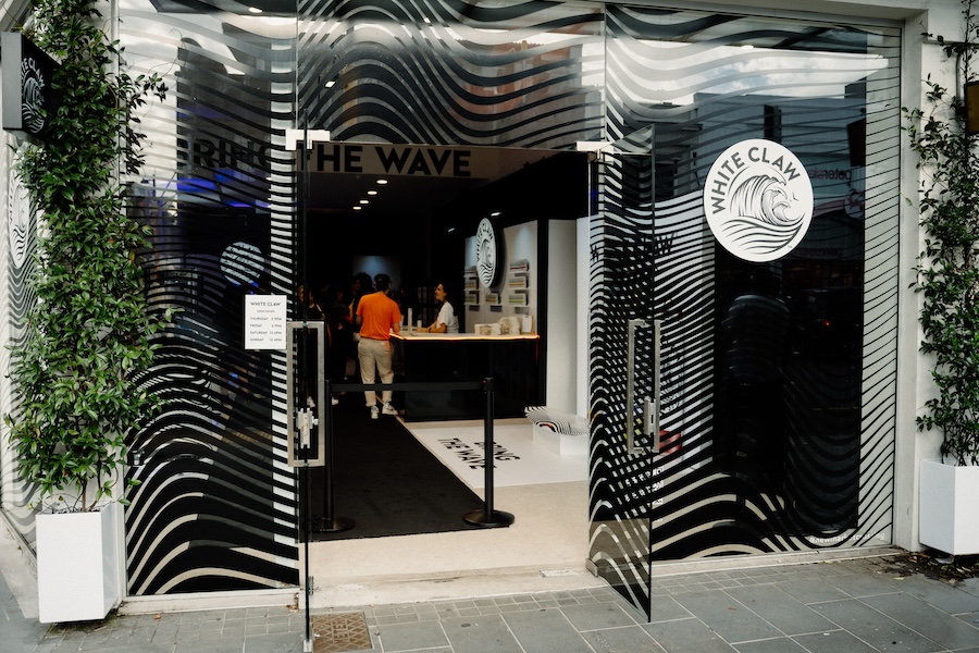 White Claw teases its launch into New Zealand with ‘First Wave’ concept store via Special PR