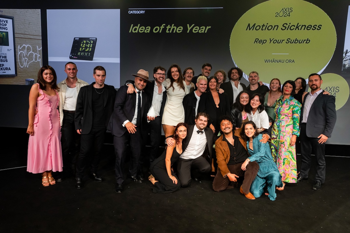 DDB takes out coveted Agency of the Year title at AXIS Awards 2024; Motion Sickness wins Idea of the Year for Whanau Ora ‘Rep Your Suburb’; Good Oil named Production Company of the Year