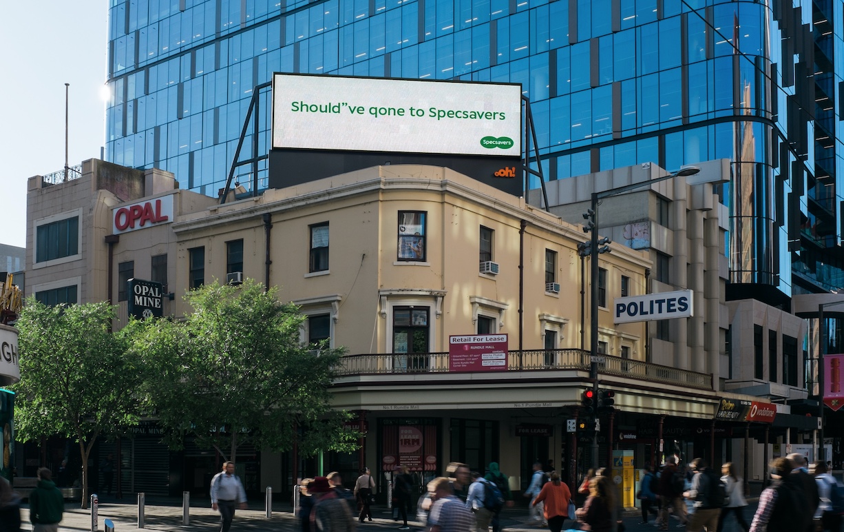 Specsavers ANZ media account goes out to pitch