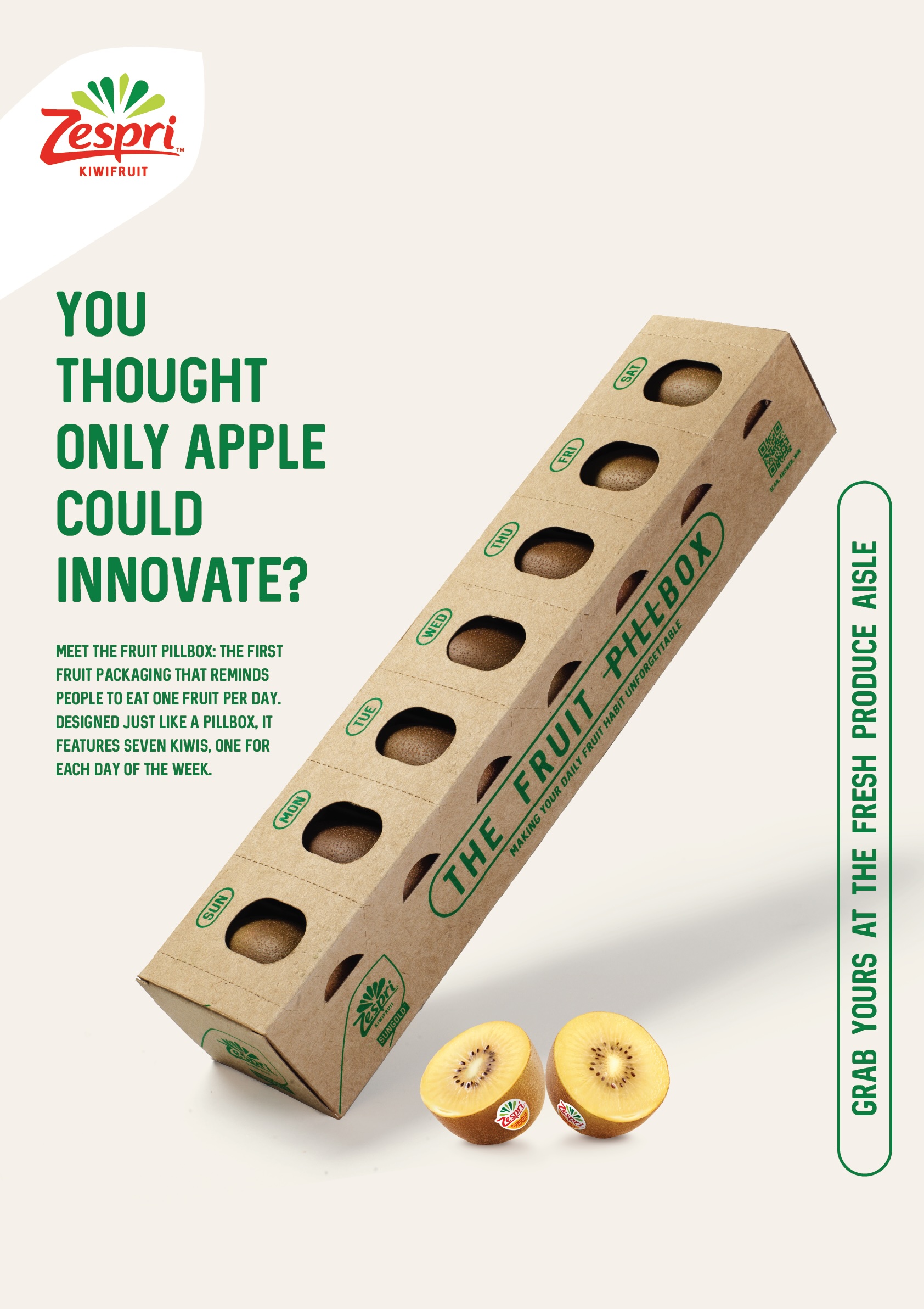 Zespri launches Fruit Pillbox to promote daily kiwi consumption in new campaign via Speakeasy