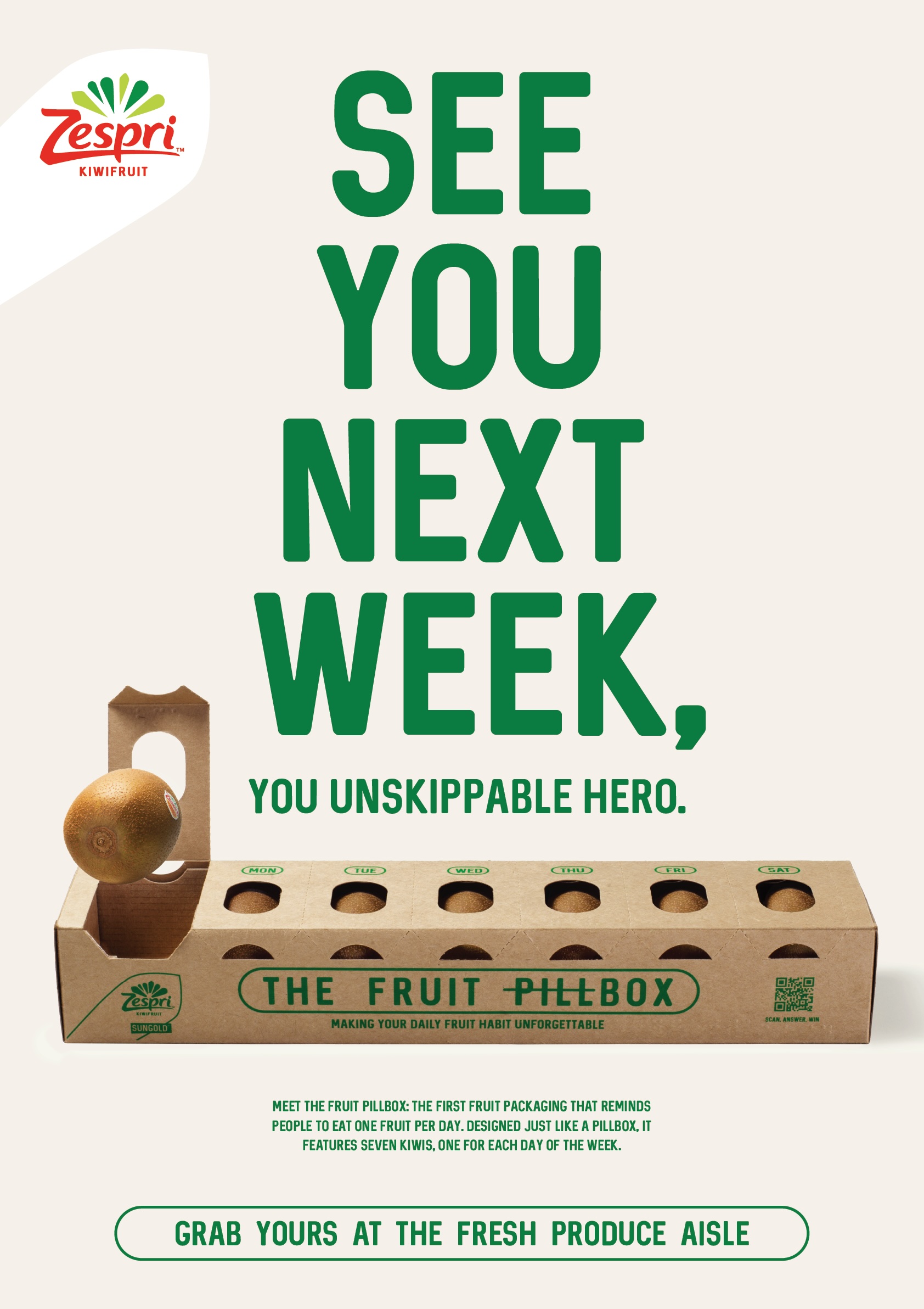 Zespri launches Fruit Pillbox to promote daily kiwi consumption in new campaign via Speakeasy