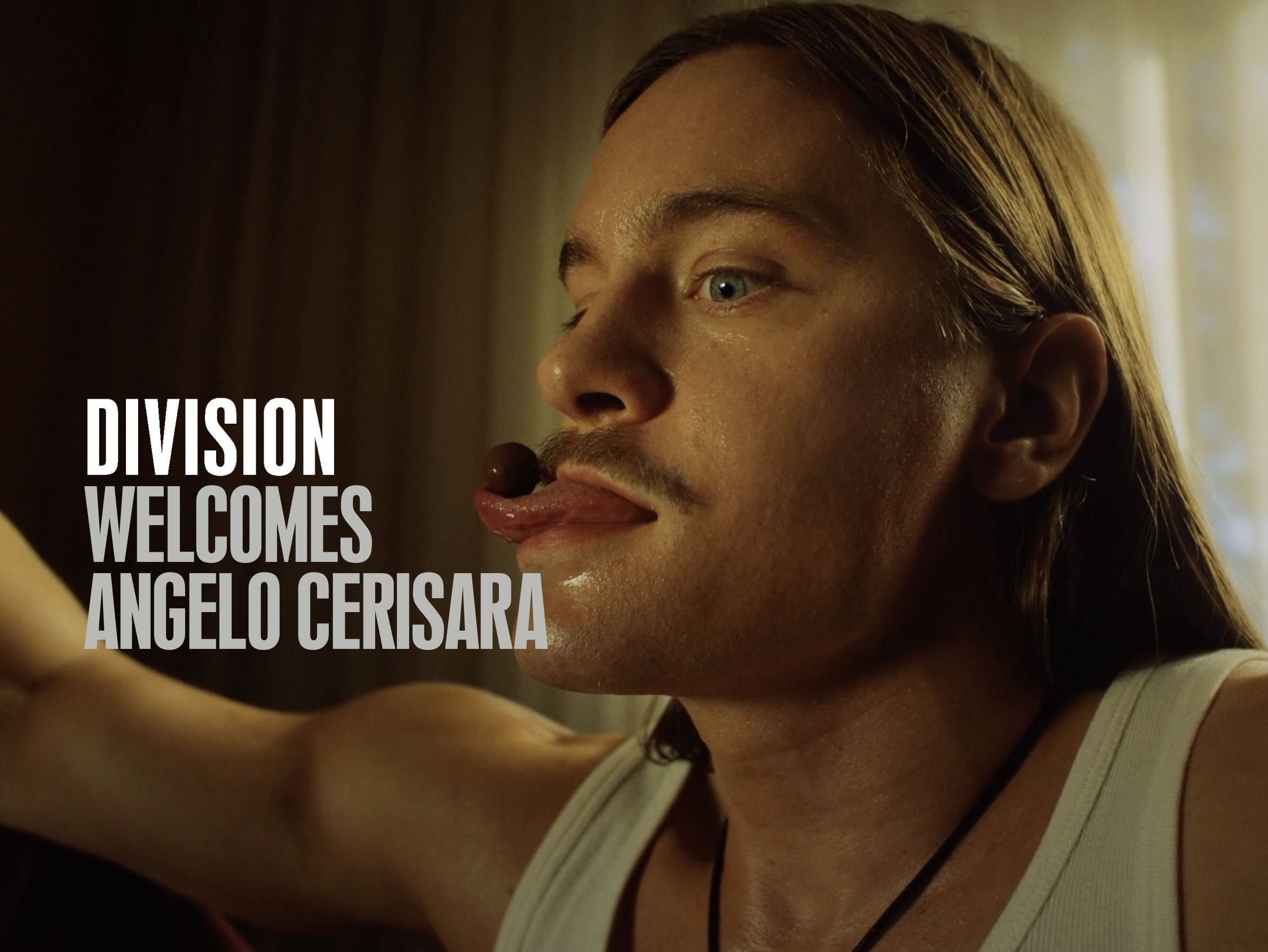 Angelo Cerisara jumps onboard with DIVISION