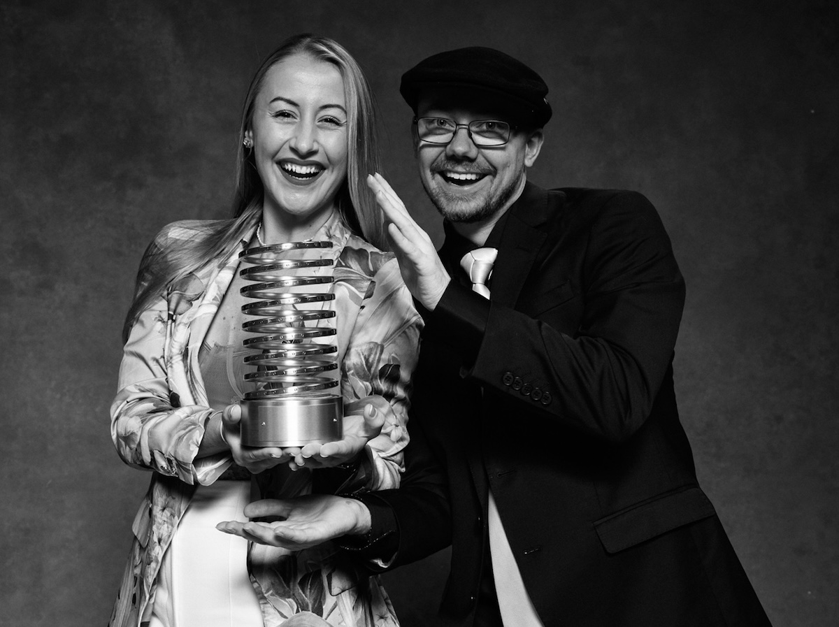 MDS alumni David Gillard + Anja Pienaar win People’s Voice Award at the 2024 Webby Awards