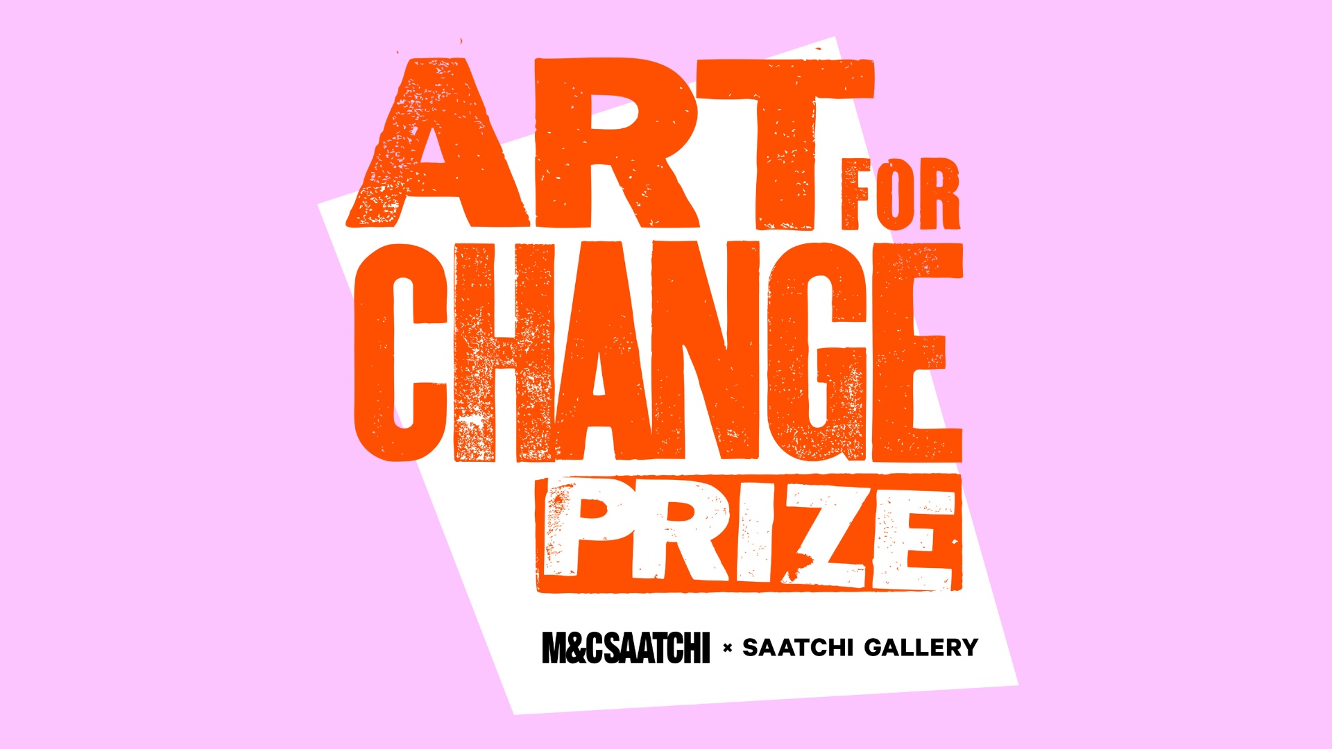 M&C Saatchi Group and Saatchi Gallery invite emerging artists to create visions of a better future for global Art for Change Prize