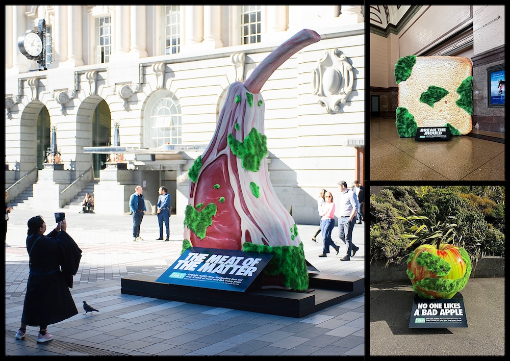 Love Food Hate Waste NZ + TBWA launch campaign that literally goes off to help reduce food waste