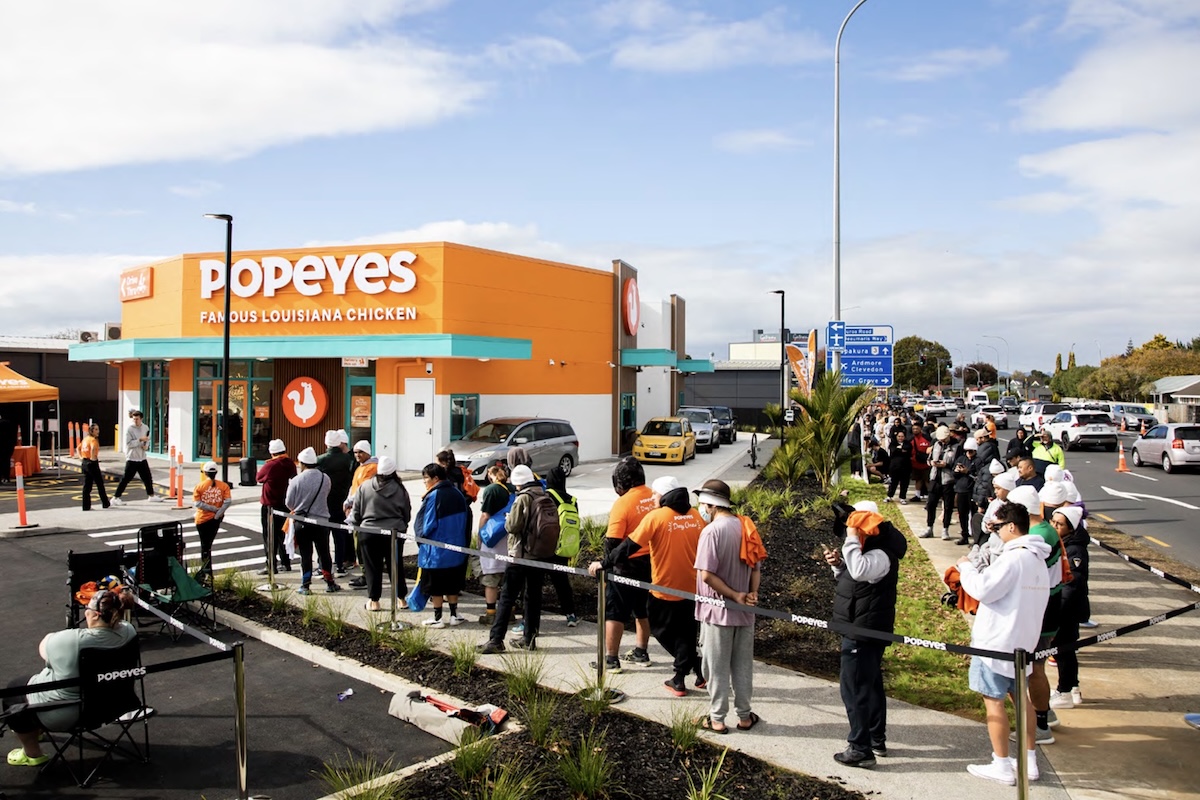 Popeyes NZ’s ‘Be the first ______’ campaign via Pitchblack Partners and Hearts & Science helps restaurant chain smash global sales records