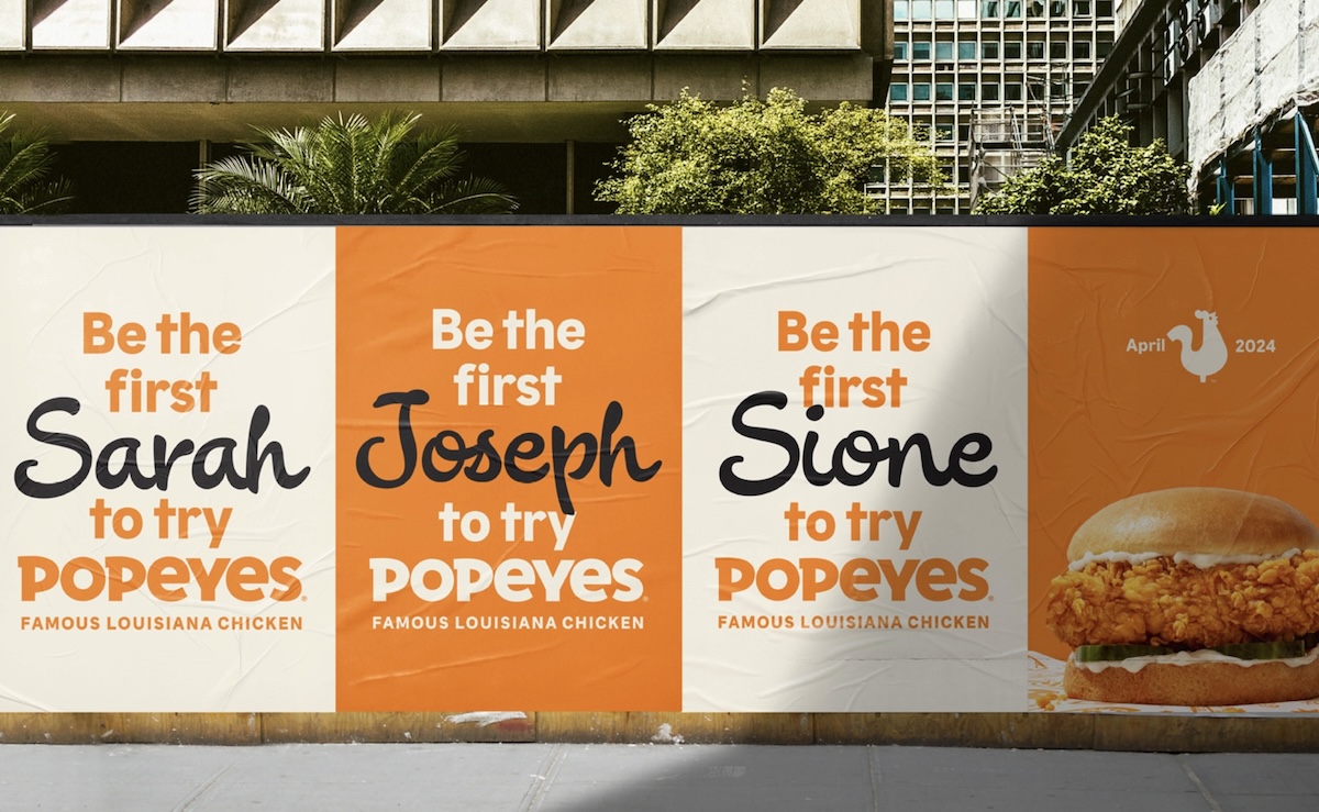 Popeyes NZ’s ‘Be the first ______’ campaign via Pitchblack Partners and Hearts & Science helps restaurant chain smash global sales records
