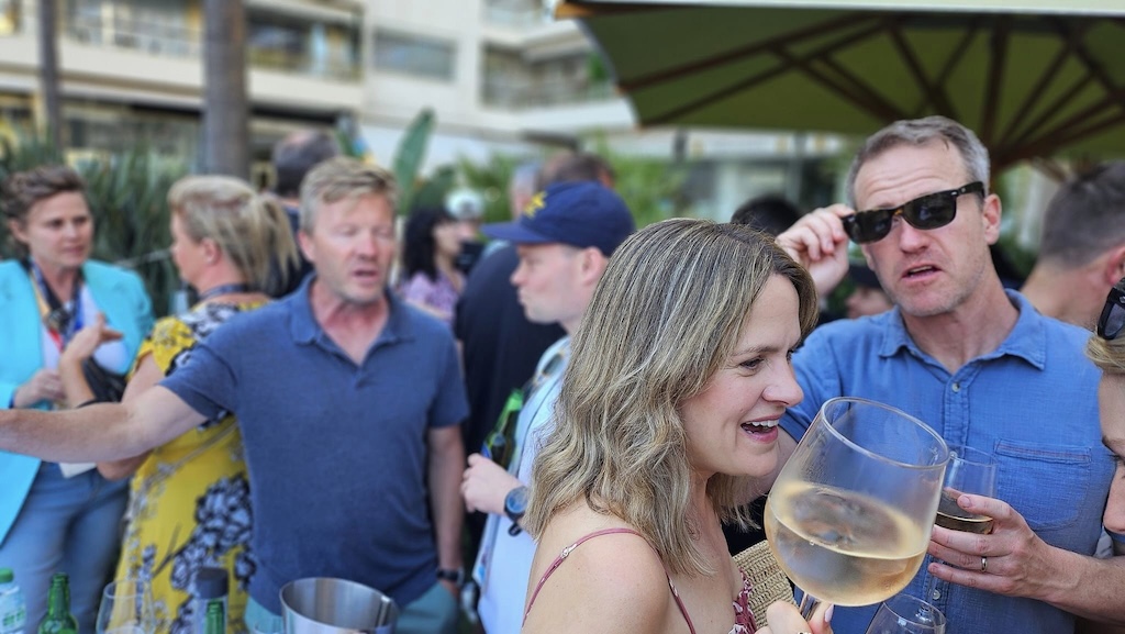 Aussie and Kiwi delegates treated to the annual Campaign Brief Cannes Welcome Cocktails courtesy of Photoplay, Fin Design+Effects, Rumble and FBI Talent Co