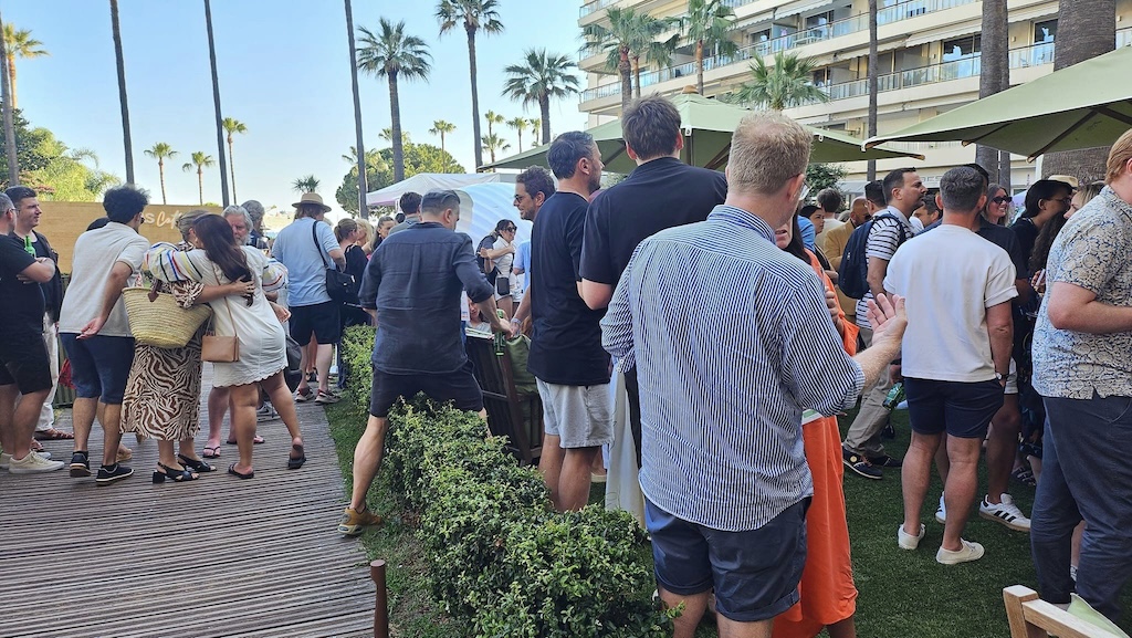 Aussie and Kiwi delegates treated to the annual Campaign Brief Cannes Welcome Cocktails courtesy of Photoplay, Fin Design+Effects, Rumble and FBI Talent Co