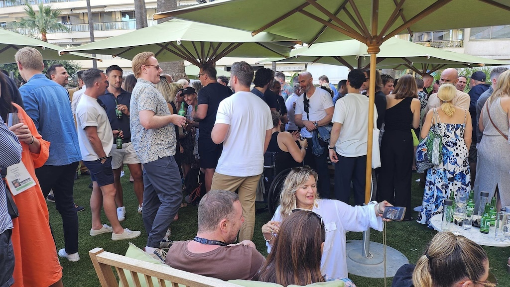 Aussie and Kiwi delegates treated to the annual Campaign Brief Cannes Welcome Cocktails courtesy of Photoplay, Fin Design+Effects, Rumble and FBI Talent Co