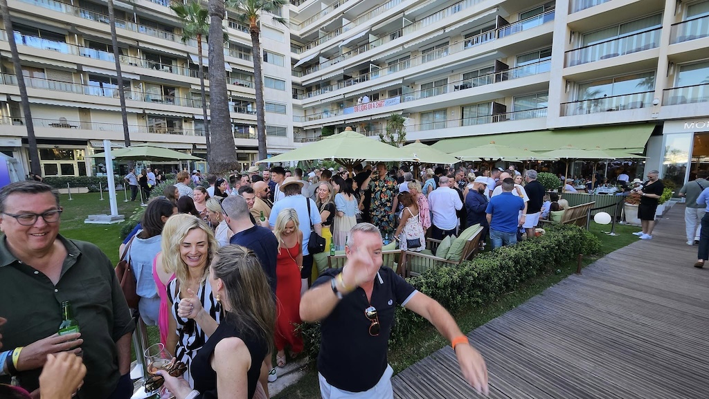 Aussie and Kiwi delegates treated to the annual Campaign Brief Cannes Welcome Cocktails courtesy of Photoplay, Fin Design+Effects, Rumble and FBI Talent Co