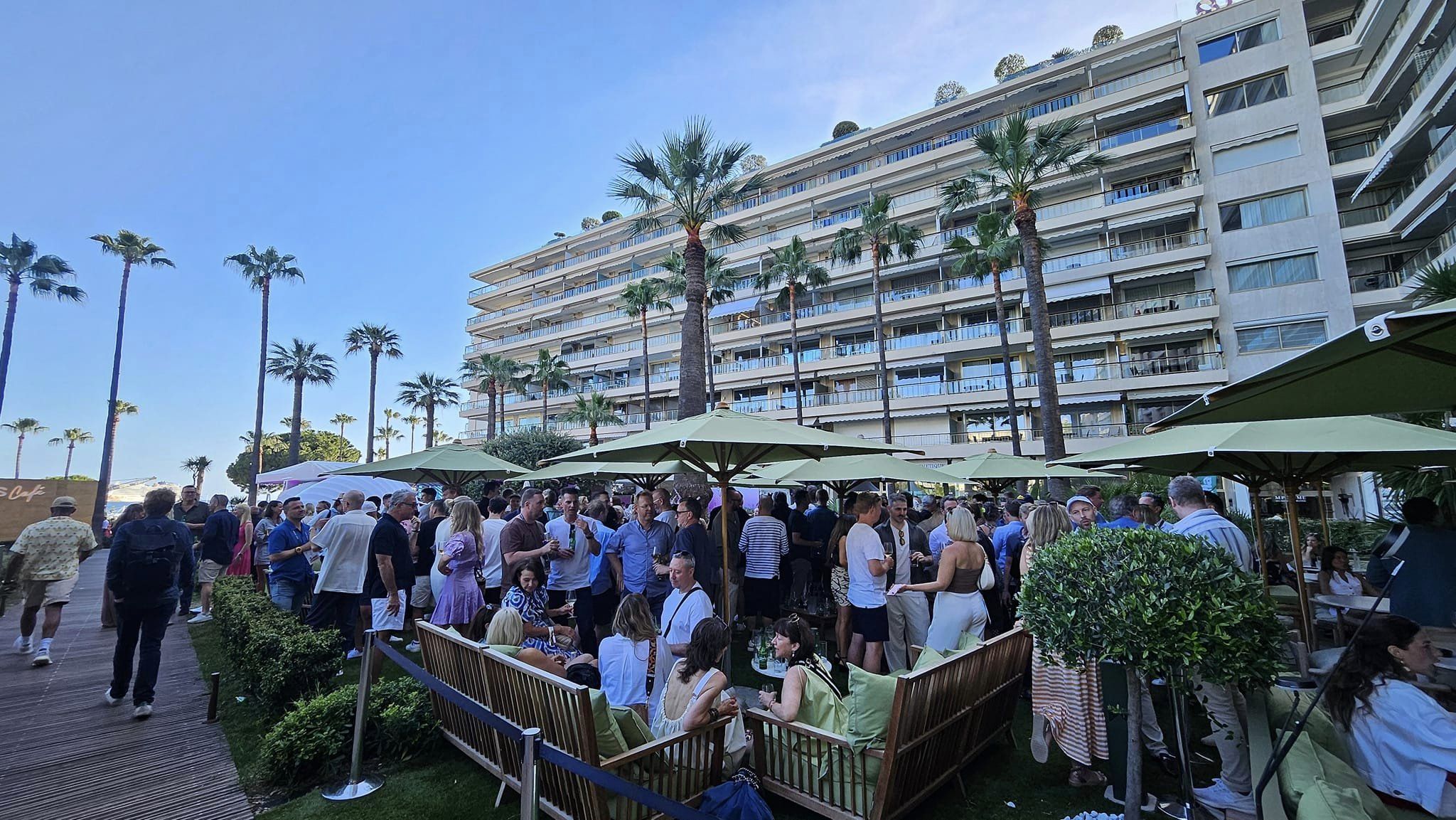 Aussie and Kiwi delegates treated to the annual Campaign Brief Cannes Welcome Cocktails courtesy of Photoplay, Fin Design+Effects, Rumble and FBI Talent Co