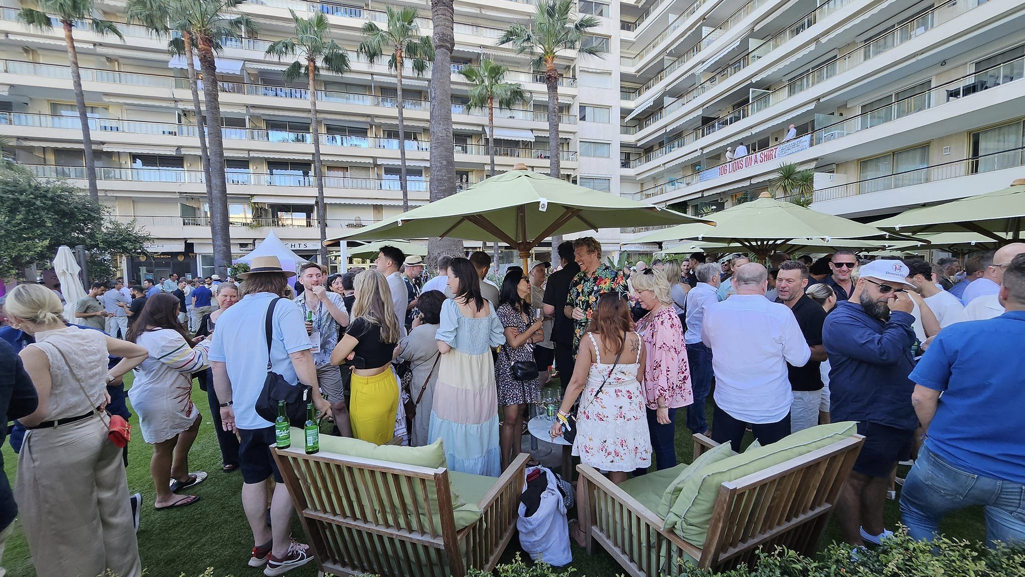 Aussie and Kiwi delegates treated to the annual Campaign Brief Cannes Welcome Cocktails courtesy of Photoplay, Fin Design+Effects, Rumble and FBI Talent Co