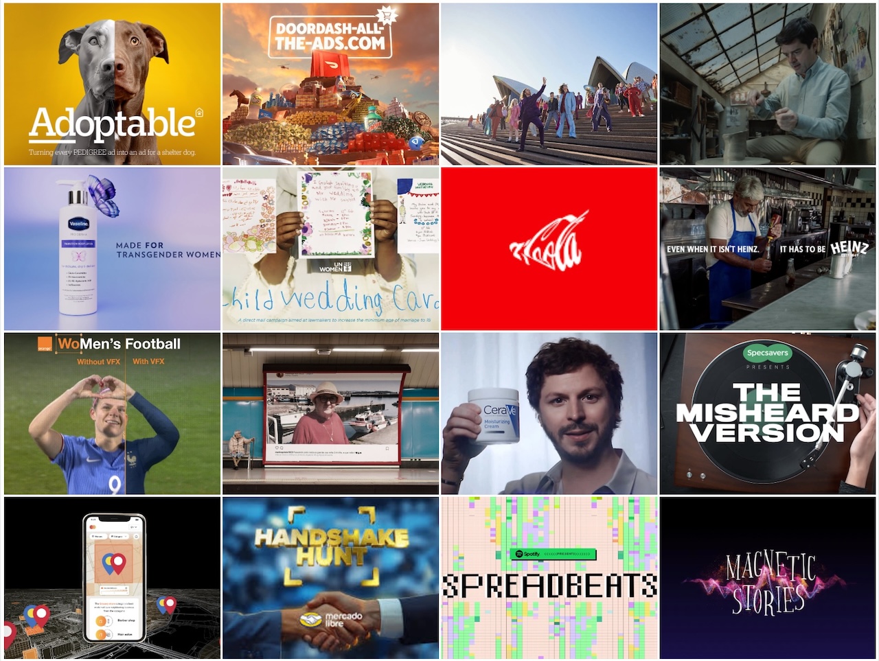 View every Grand Prix winner from Cannes Lions