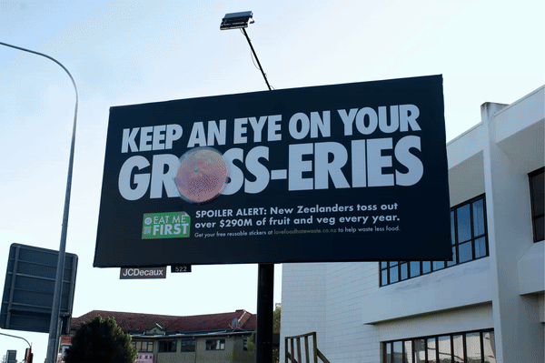 Love Food Hate Waste NZ + TBWA launch campaign that literally goes off to help reduce food waste