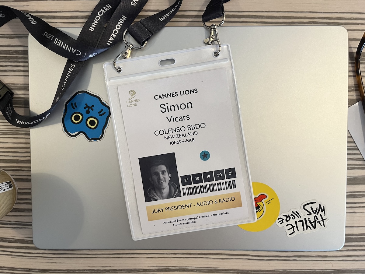 Simon Vicars’ Cannes Diary #1