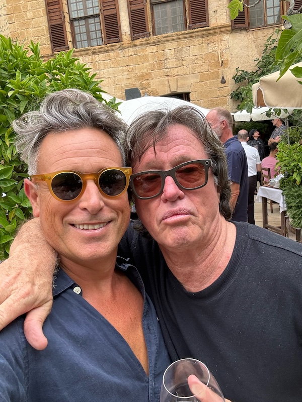 The Legendary CB Colombe d’Or Lunch – The heavy ad hitters hit the Rosé in St Paul de Vence