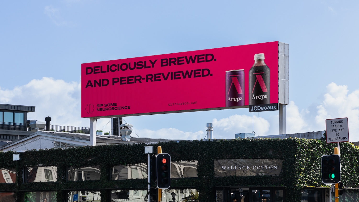 Ārepa encourages Kiwis to ‘Sip Some Neuroscience’ in new campaign via jnr.