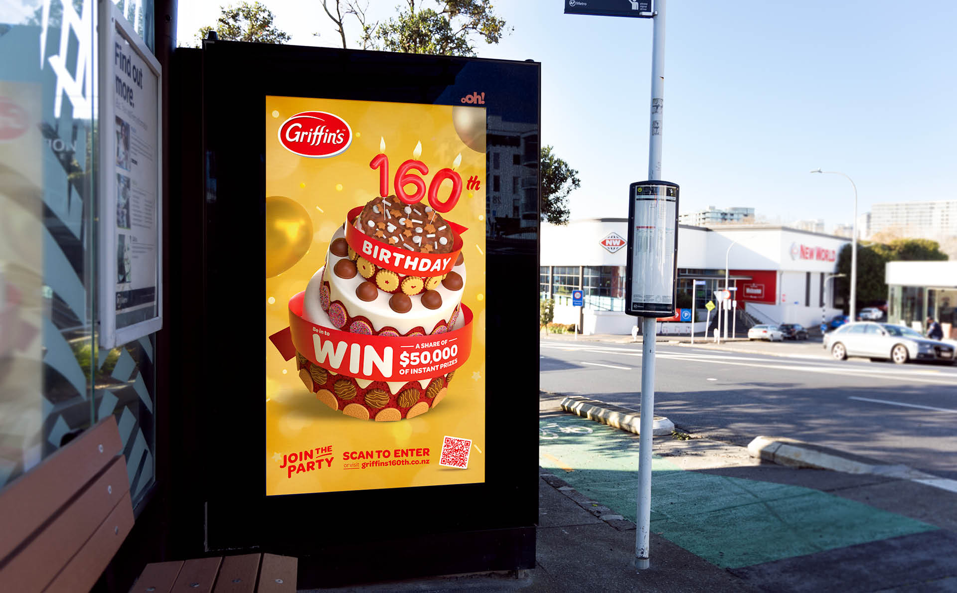 Griffin’s celebrates 160th birthday with nationwide consumer promotion via Multiplied