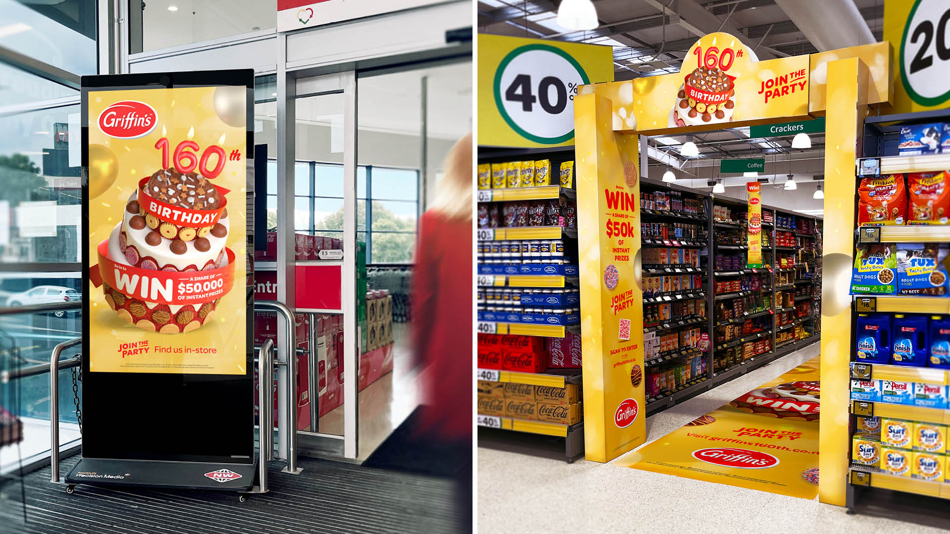 Griffin’s celebrates 160th birthday with nationwide consumer promotion via Multiplied