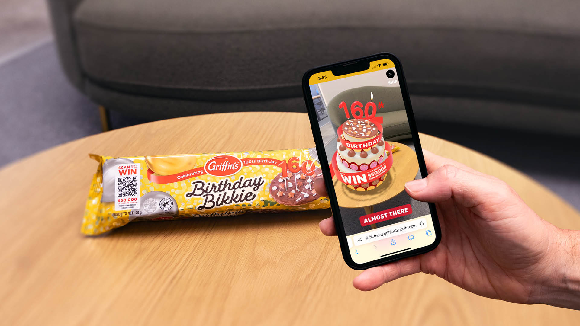 Griffin’s celebrates 160th birthday with nationwide consumer promotion via Multiplied