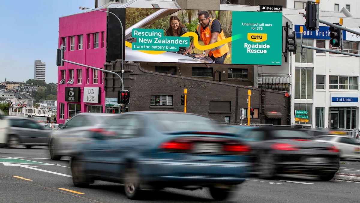 AMI launches new AMI Roadside Rescue to all of New Zealand in new campaign via Chemistry