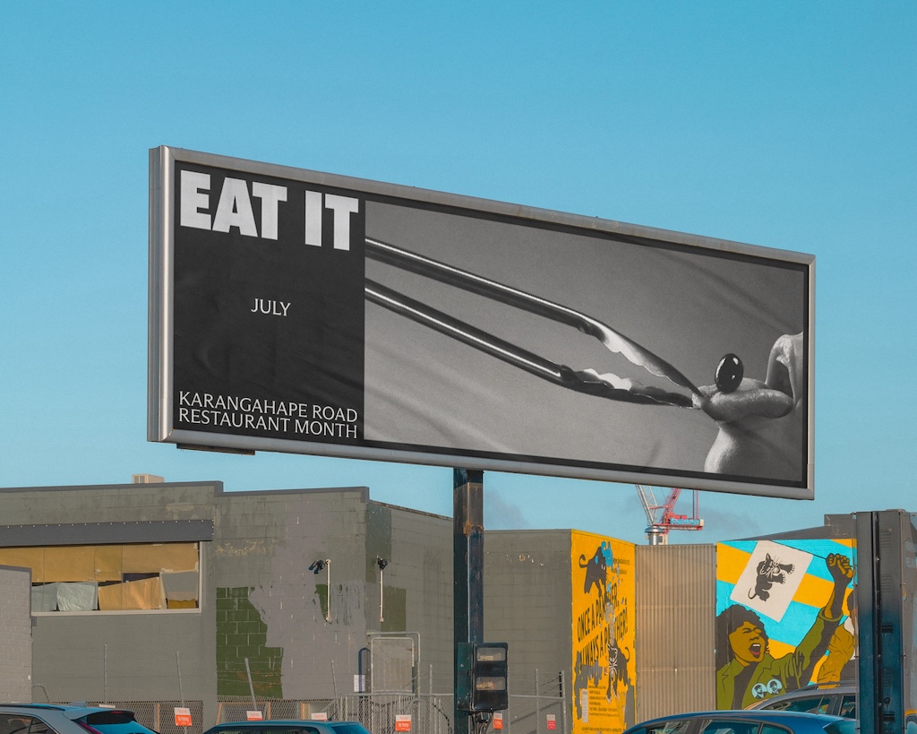 Eat It: Karangahape Road celebrates hedonistic past and present in new campaign for inaugural restaurant month via Motion Sickness