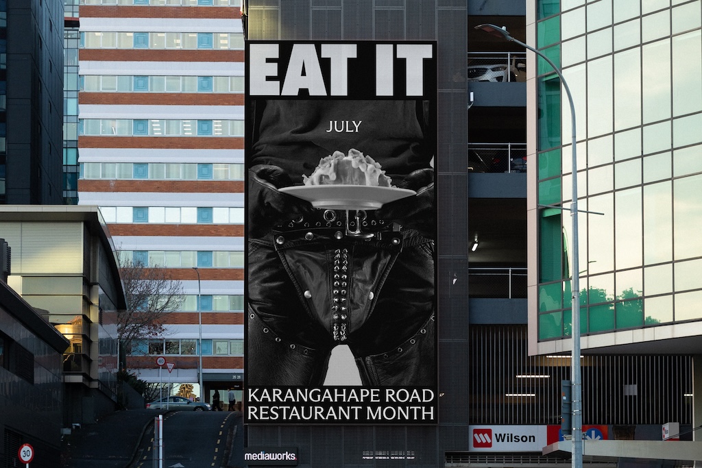 Eat It: Karangahape Road celebrates hedonistic past and present in new campaign for inaugural restaurant month via Motion Sickness