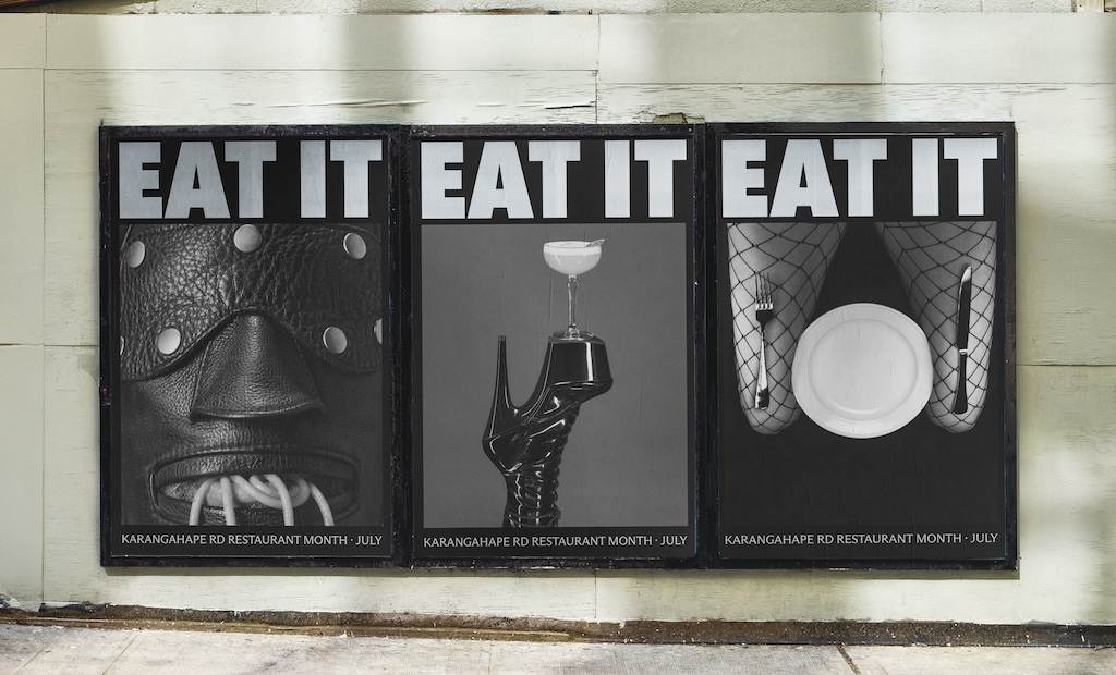 Eat It: Karangahape Road celebrates hedonistic past and present in new campaign for inaugural restaurant month via Motion Sickness