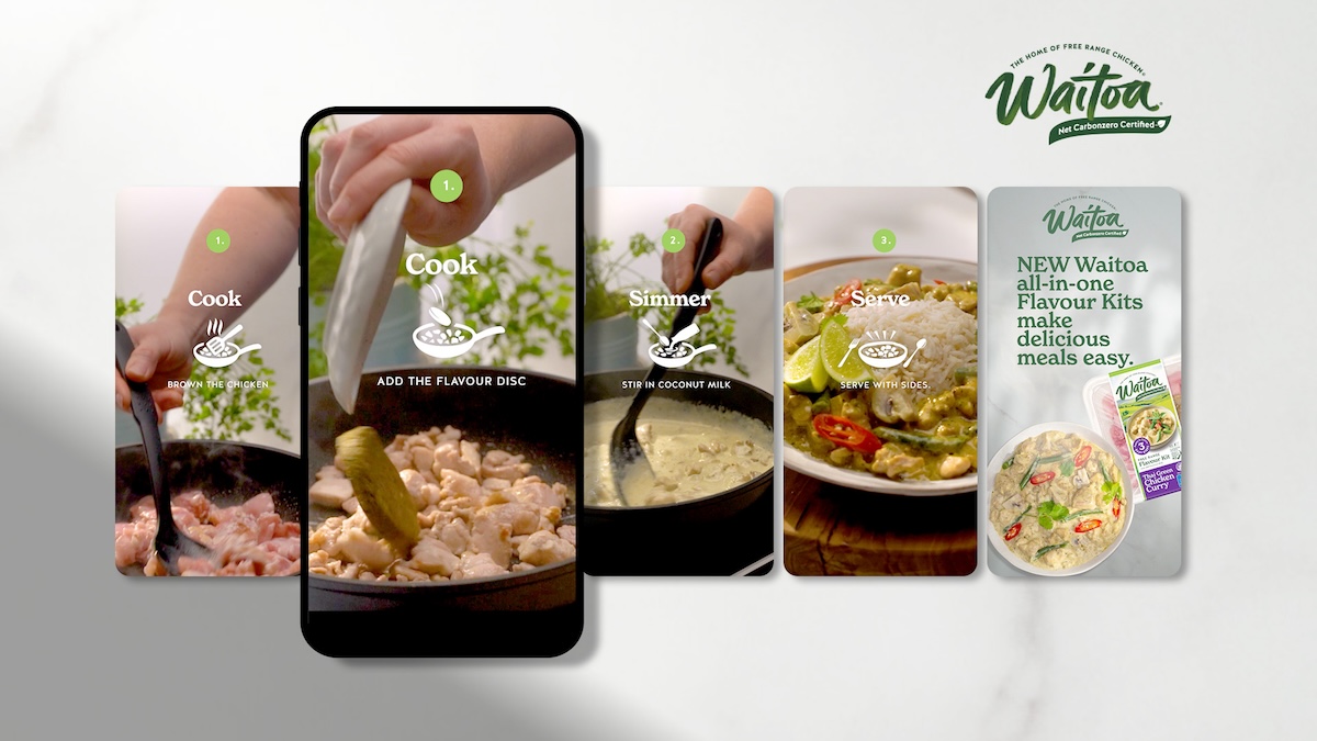 Waitoa introduces Kiwis to a fresh take on dinnertime in new campaign via Quantum Jump