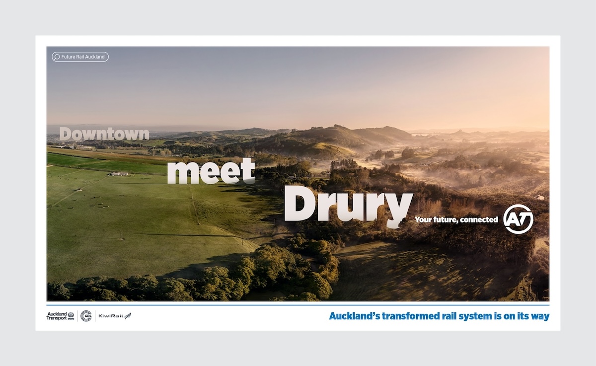 Auckland Transport shows city rail from a fresh perspective in new campaign via TBWA\NZ