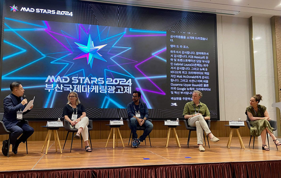 MAD STARS opens global three-day festival of innovation, ideas + awards in Busan, South Korea