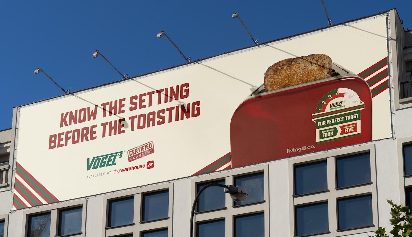 Vogel’s solves the age-old question ‘how to achieve the perfect piece of Vogel’s toast?’ in latest campaign via DDB Group Aotearoa
