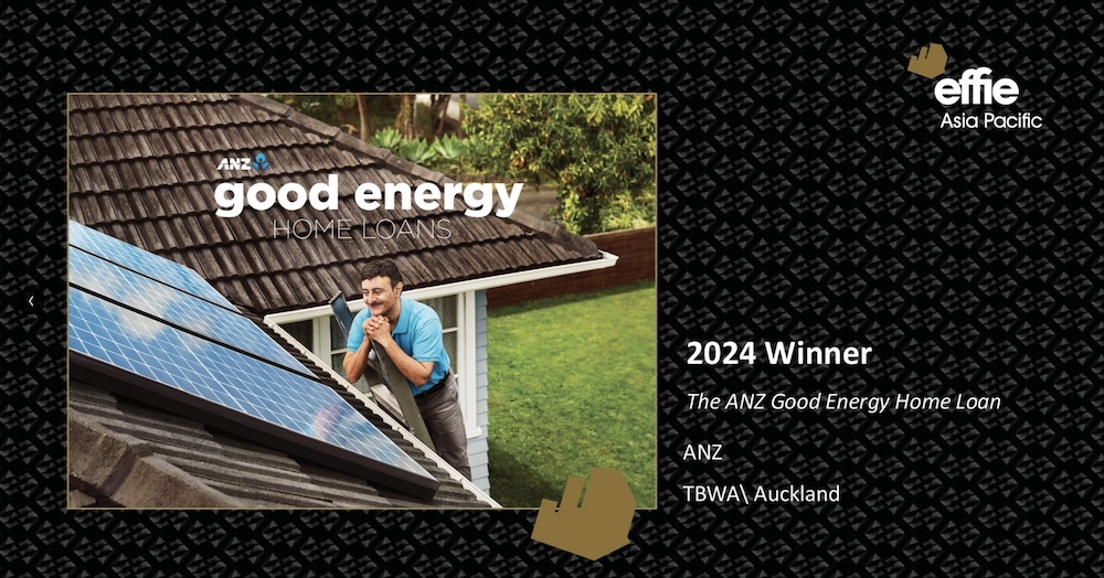 TBWA\NZ and ANZ score New Zealand’s only Gold at the 2024 APAC Effie Awards in Singapore