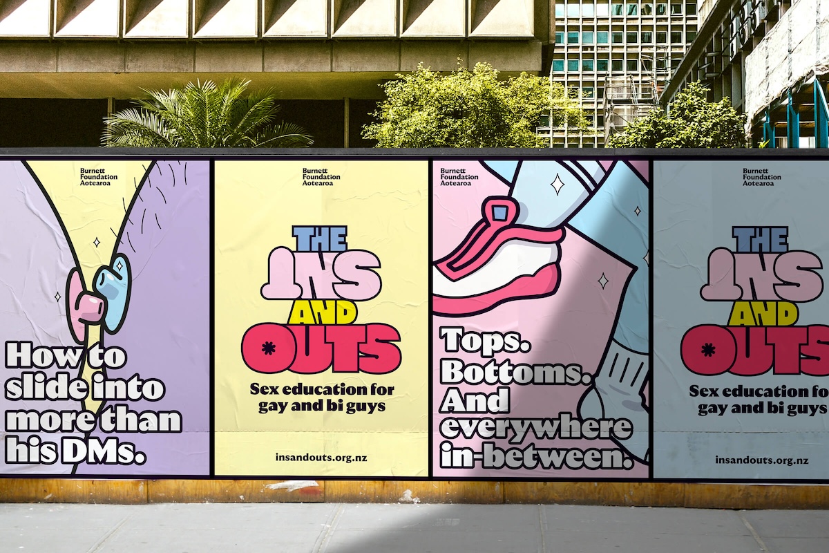 Burnett Foundation Aotearoa launches ‘The Ins & Outs’ sex education campaign via YoungShand