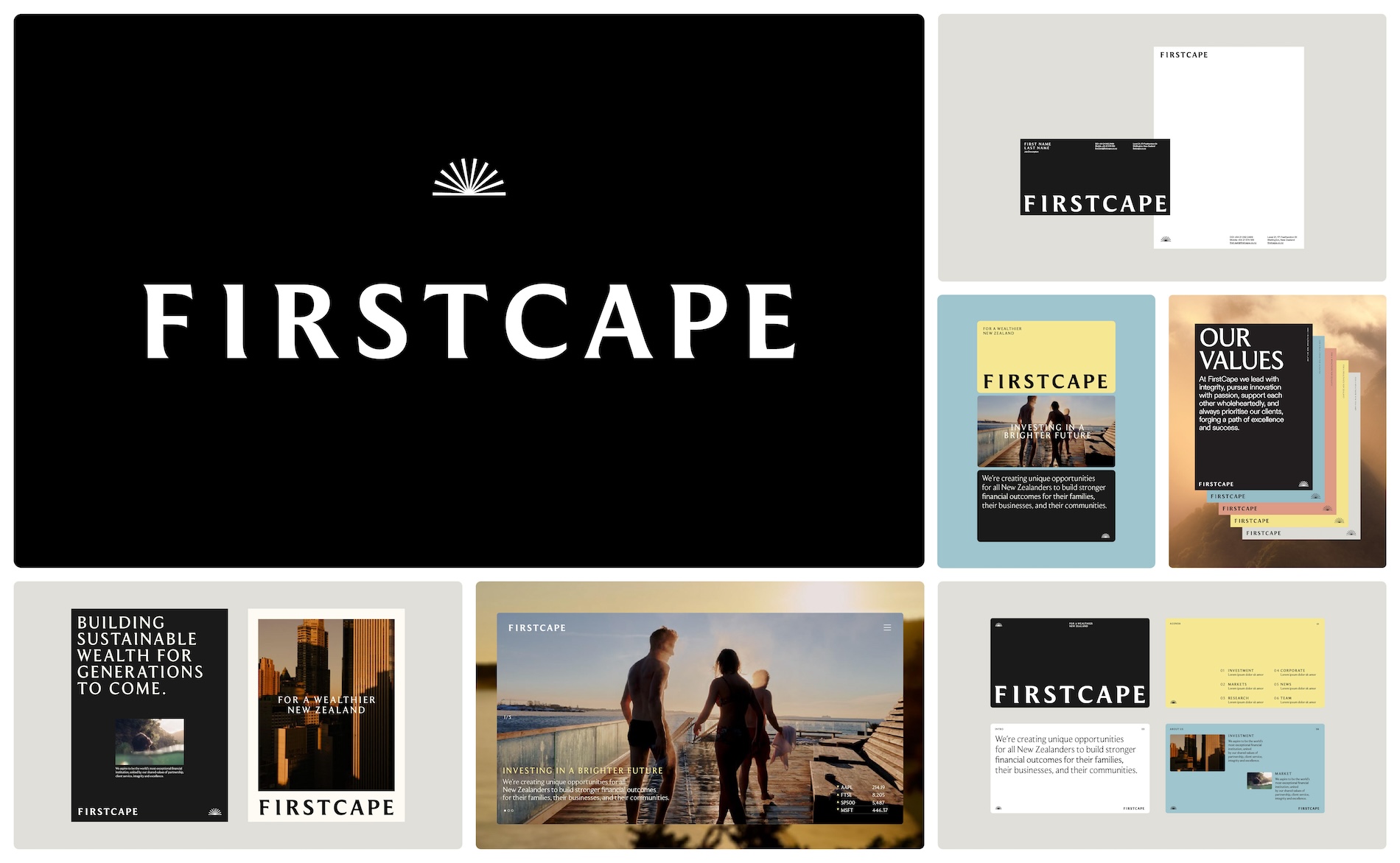 NZ wealth management company FirstCape reveals new identity via Thinkerbell Aotearoa