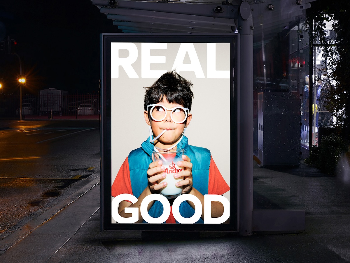 Anchor champions dairy’s return in new ‘Real Milk. Real Good’ campaign via TBWA\New Zealand