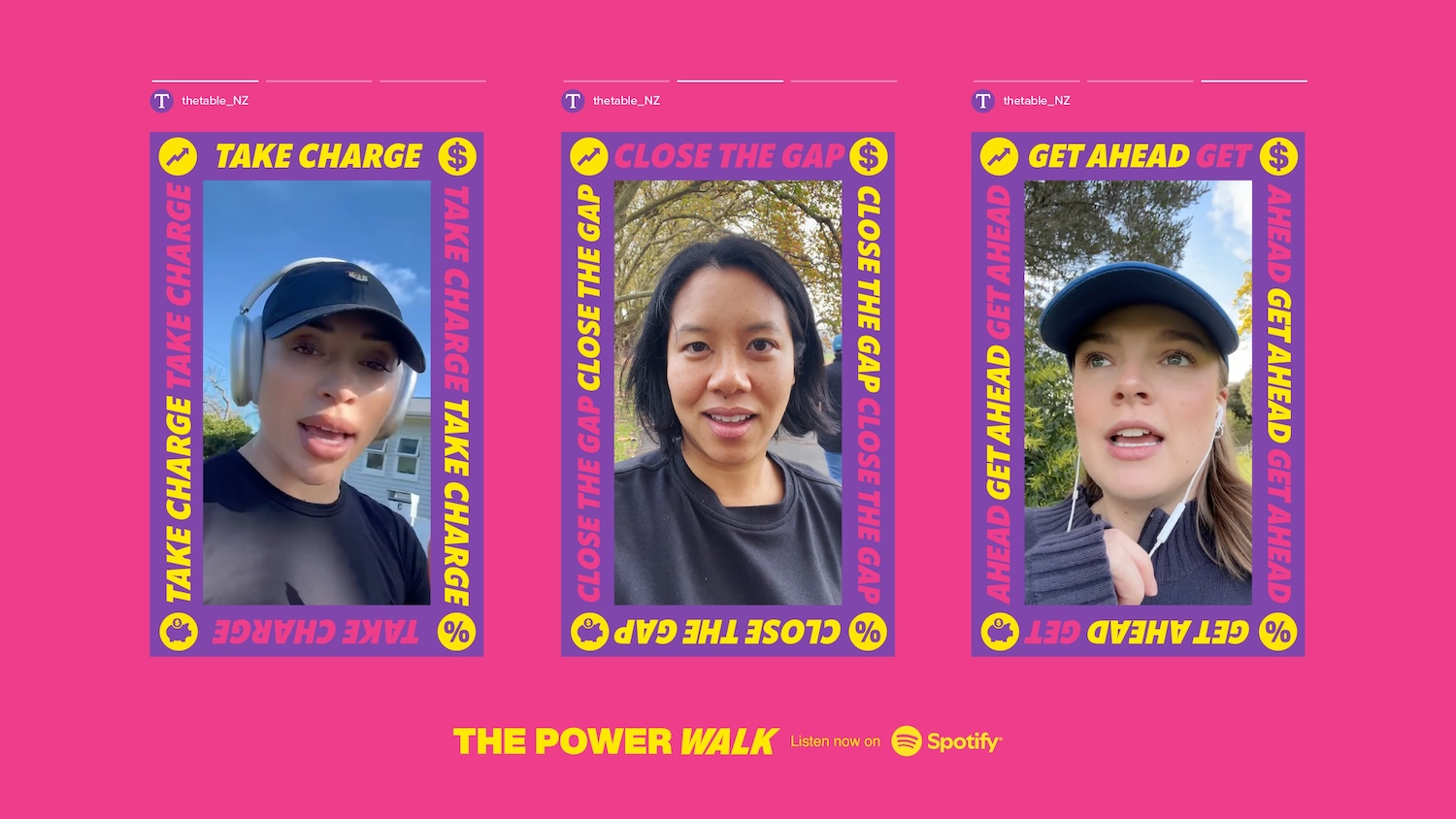 The Table invites women of Aotearoa on a POWER WALK in new social media campaign via Daylight