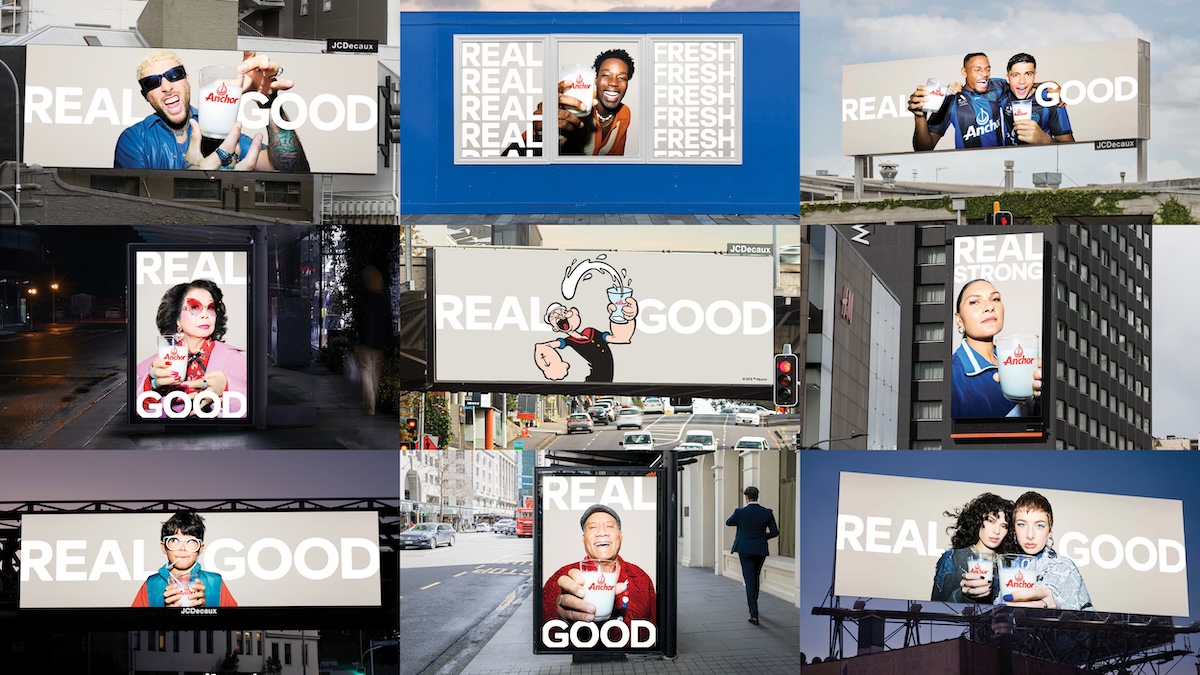 Anchor champions dairy’s return in new ‘Real Milk. Real Good’ campaign via TBWA\New Zealand