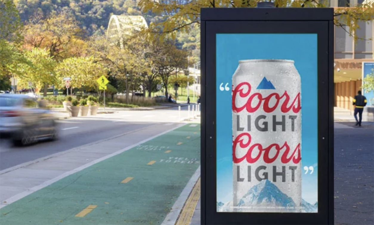 Droga5 New York and Coors Light capitalise on Pittsburgh Steelers in game play call