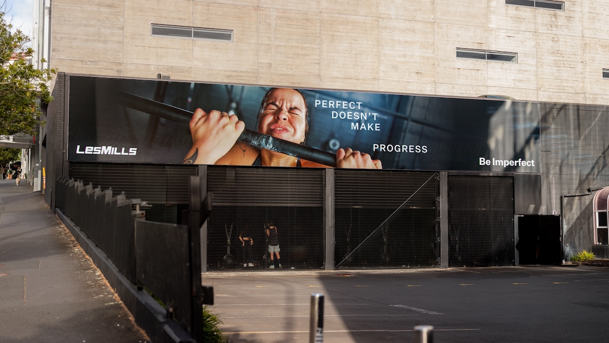 Les Mills New Zealand pushes for imperfection in latest brand campaign via Motion Sickness