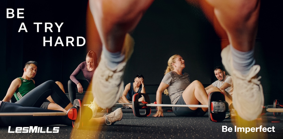 Les Mills New Zealand pushes for imperfection in latest brand campaign via Motion Sickness