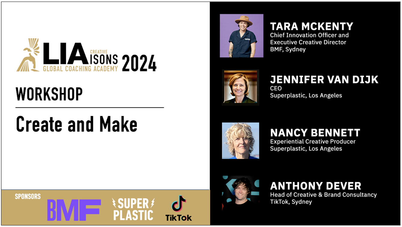 Creative LIAisons take on “Create and Make” challenge powered by BMF, Superplastic + TikTok